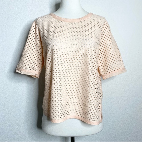 Banana Republic Tops - BANANA REPUBLIC Fishnet Blouse